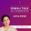 Diwali Talk - Light the lamp of wisdom
